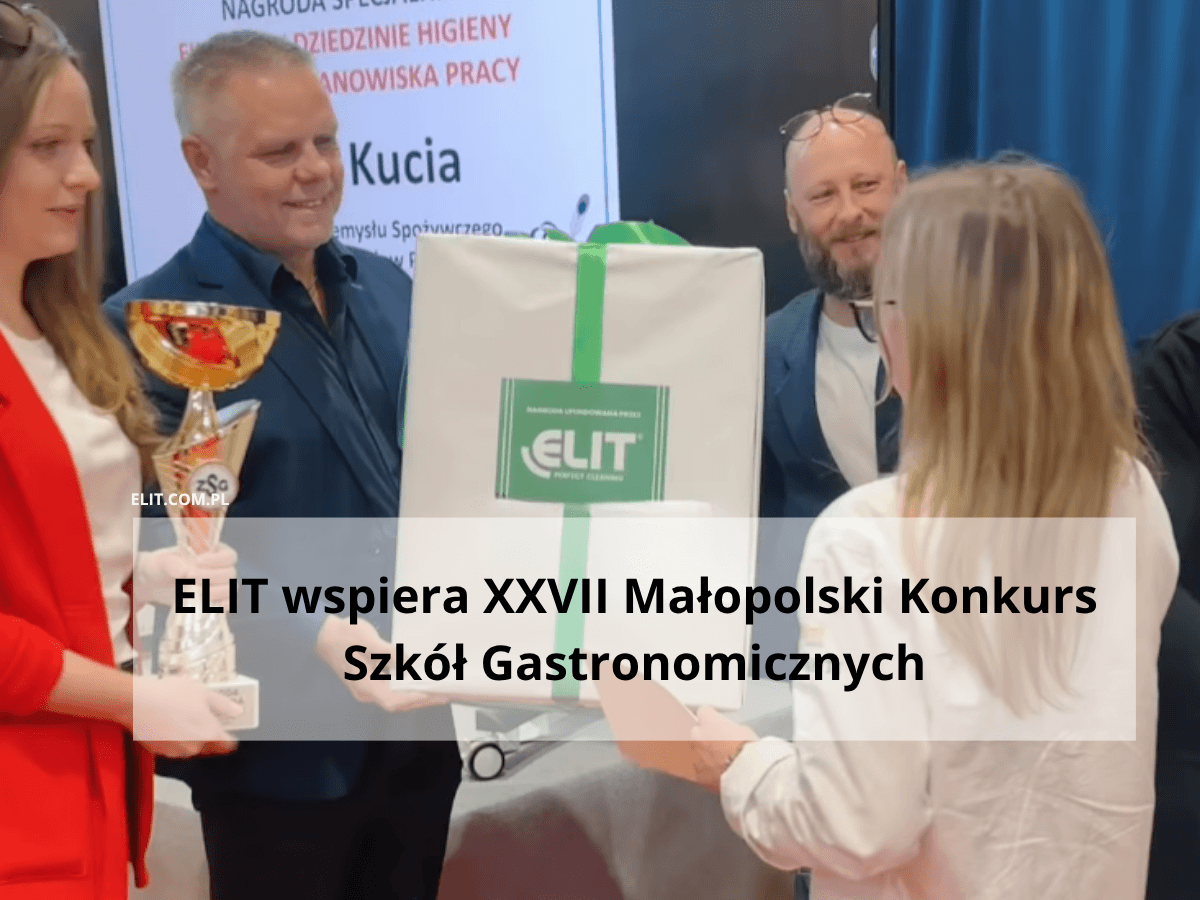 ELIT wspiera XXVII Małopolski Konkurs Szkół Gastronomicznych